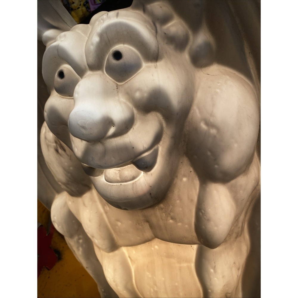 Vintage 28" EMPIRE Halloween Lighted Blow Mold Gargoyle Monster, Works 90's - Picture 3 of 13